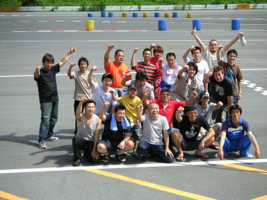 ホンダモンキードラッグレース集合写真