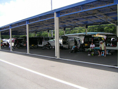 ホンダモンキードラッグレースピット