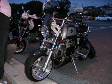 エンジントラブルのバイク