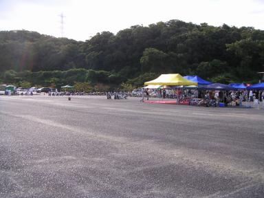 ホンダモンキーカスタムコンテスト会場グリーンピア三木