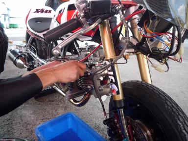 ホンダモンキードラッグレースマシン