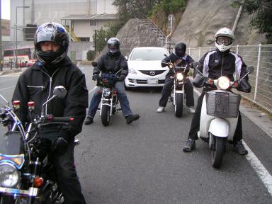 ホンダモンキーツーリング