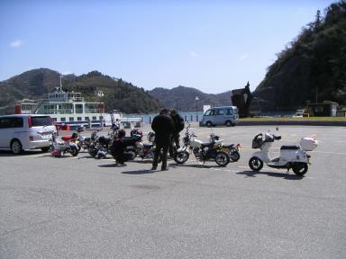 ホンダモンキーツーリング大崎下島