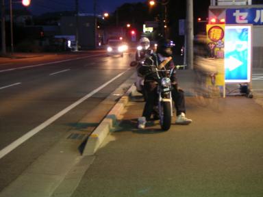 ホンダモンキーツーリング給油