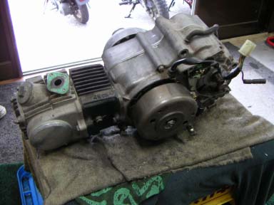 ホンダゴリラのノーマルエンジン