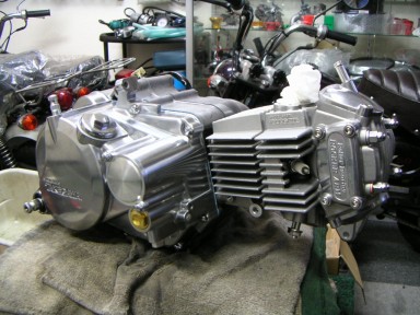 ホンダゴリラのエンジン完成