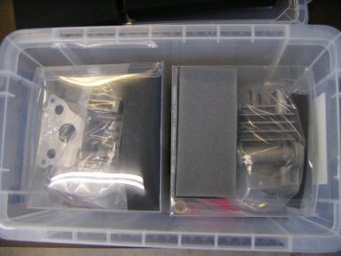 シフトアップキットの箱の中