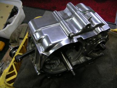 クランクケースの上の写真