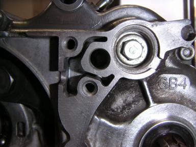 クランクケース拡大写真