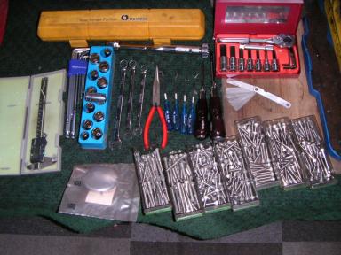 ボアアップに使用した工具