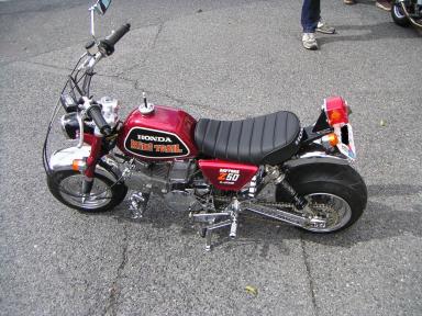 ホンダカスタムモンキー試乗